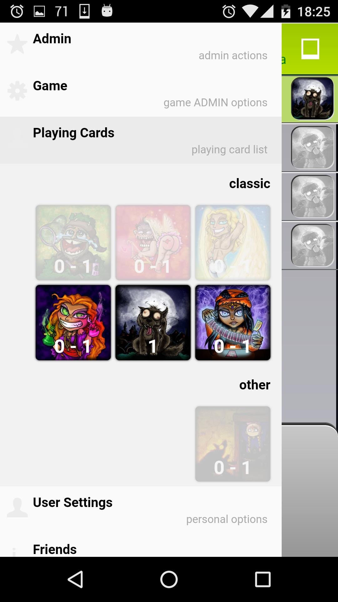 Werewolf game card online (SmallTown)