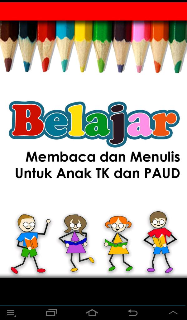 Belajar Membaca Menulis Abjad