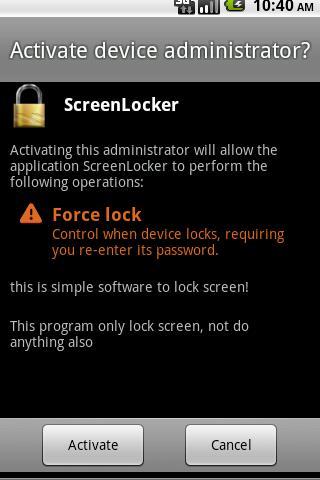 ScreenLocker
