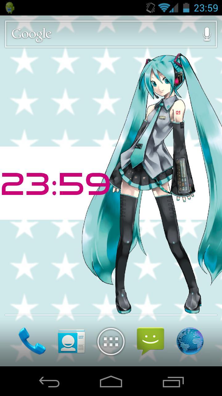 Hatsune Miku Live Wallpaper