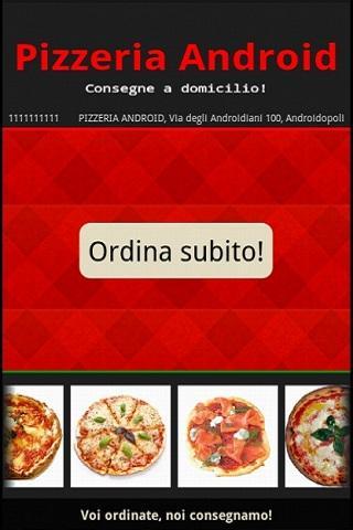 Pizza da asporto a Domicilio