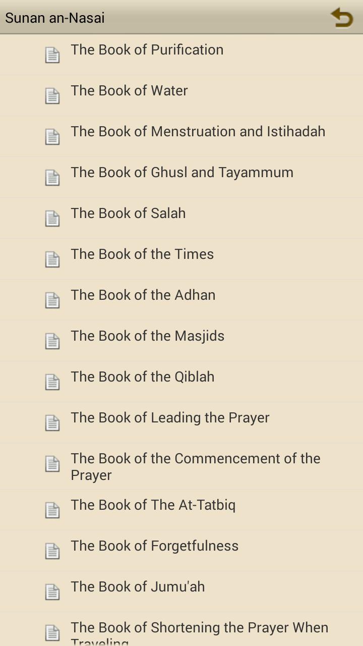 Hadih Sunan an-Nasa'i