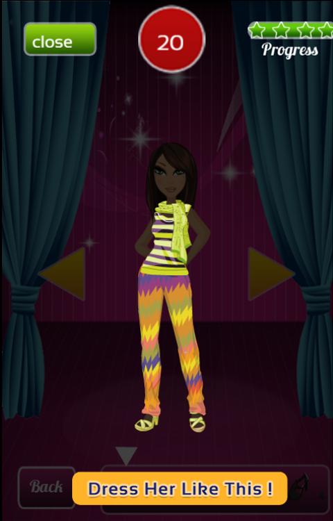 Fashion dressing games