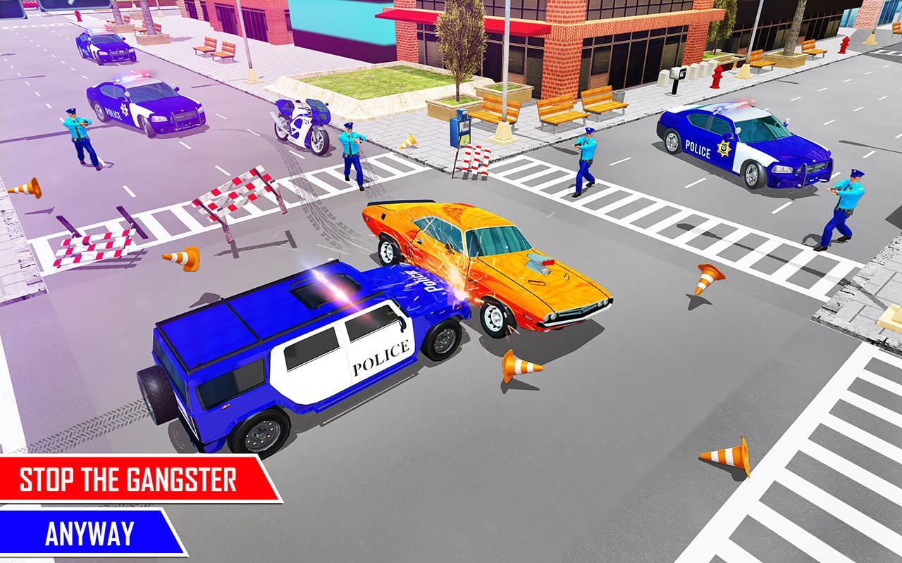 Police Car Chase Driving Simulator