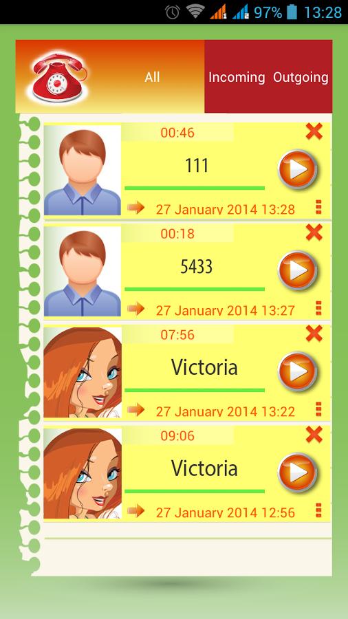 Call Recorder! Light version!