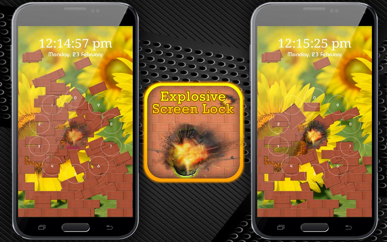Explosive Screen Lock