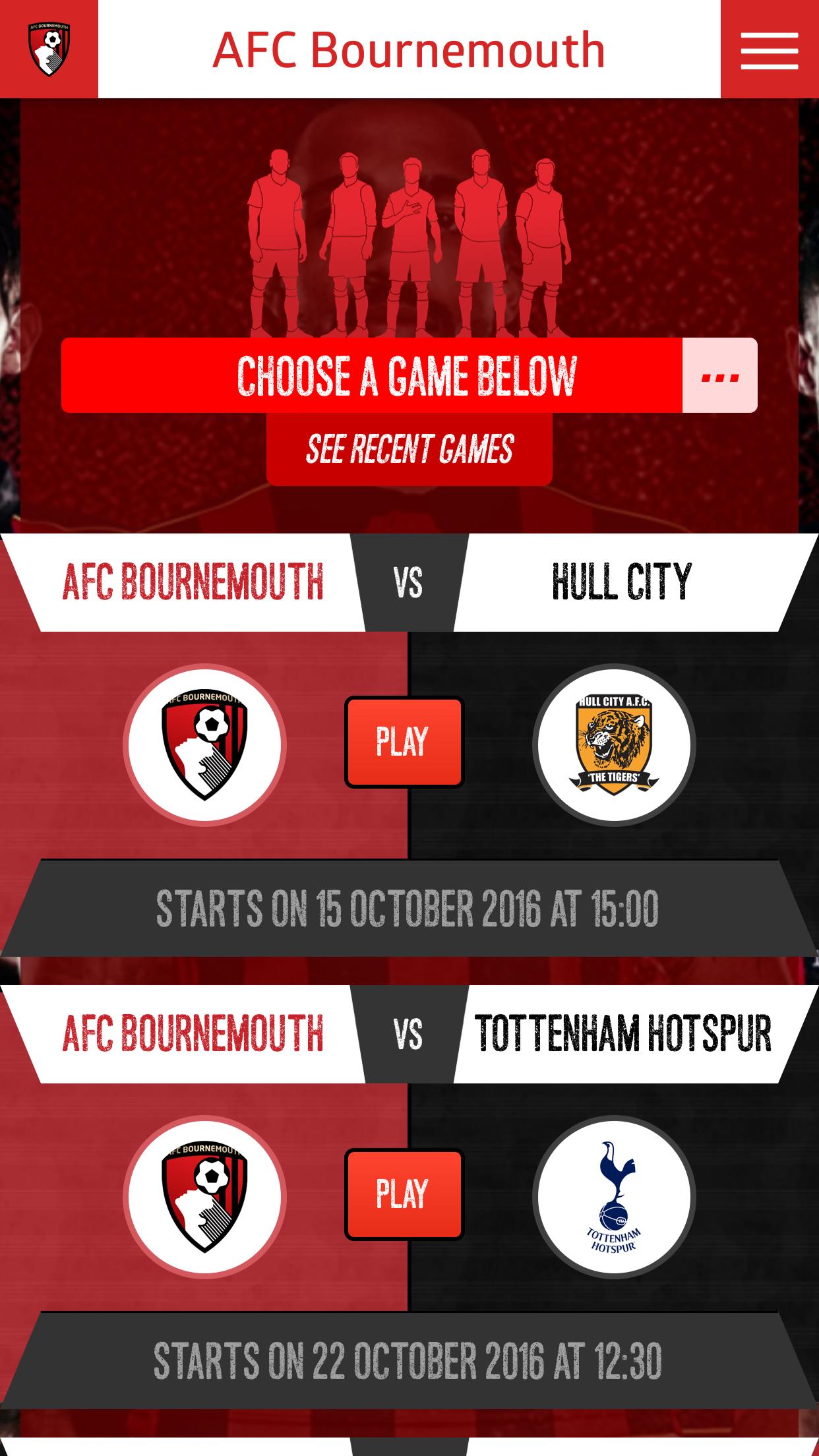 AFC Bournemouth Fan App
