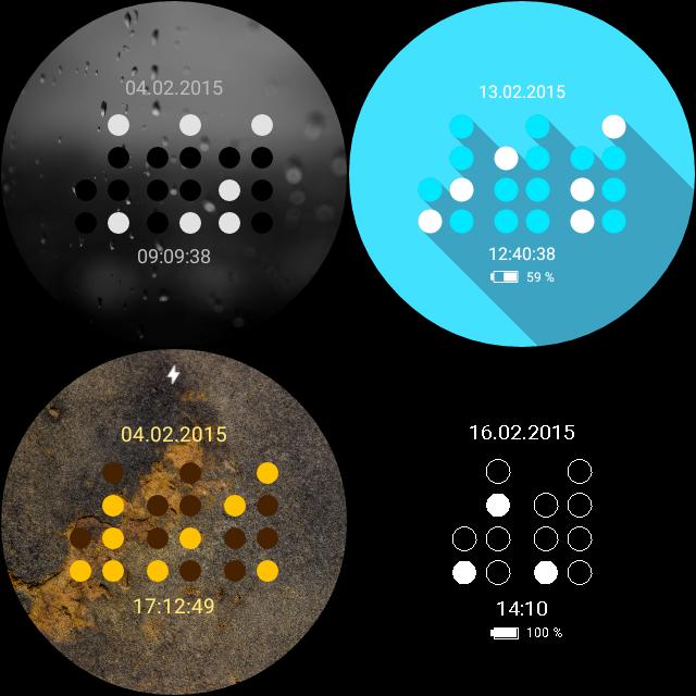 BWF - Binary Watch Face
