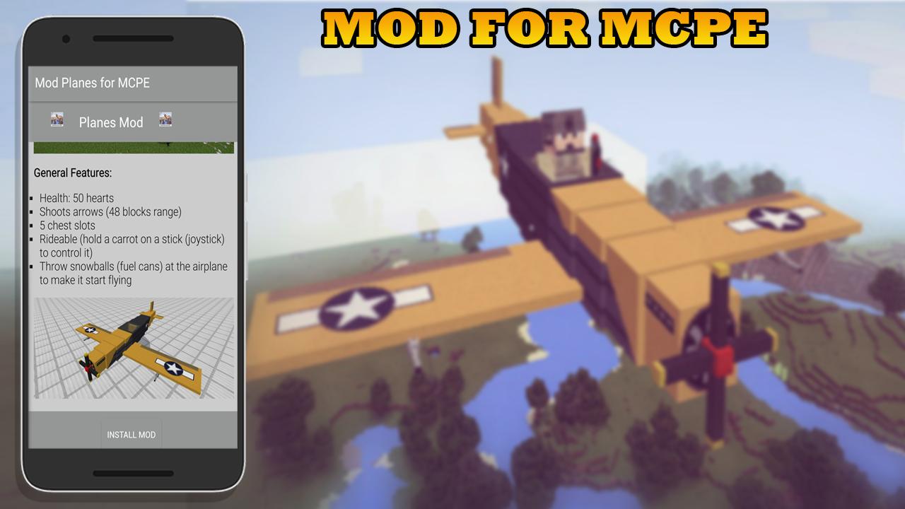 Mod Planes for Minecraft PE