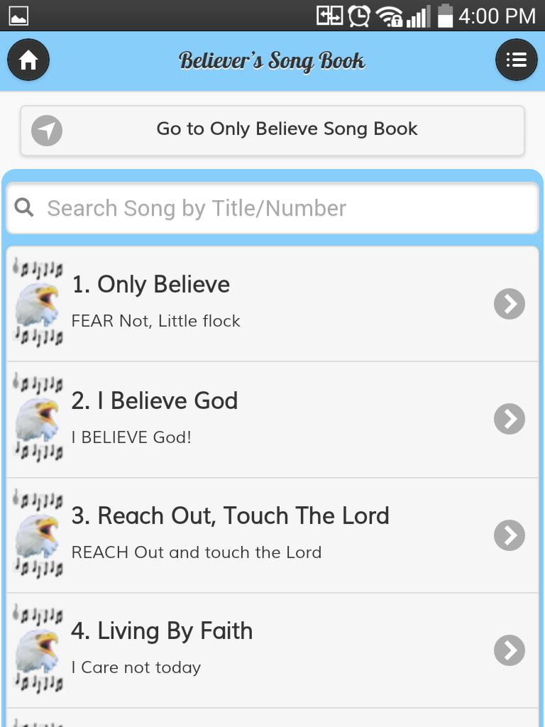 Only Believe & Believers Hymns