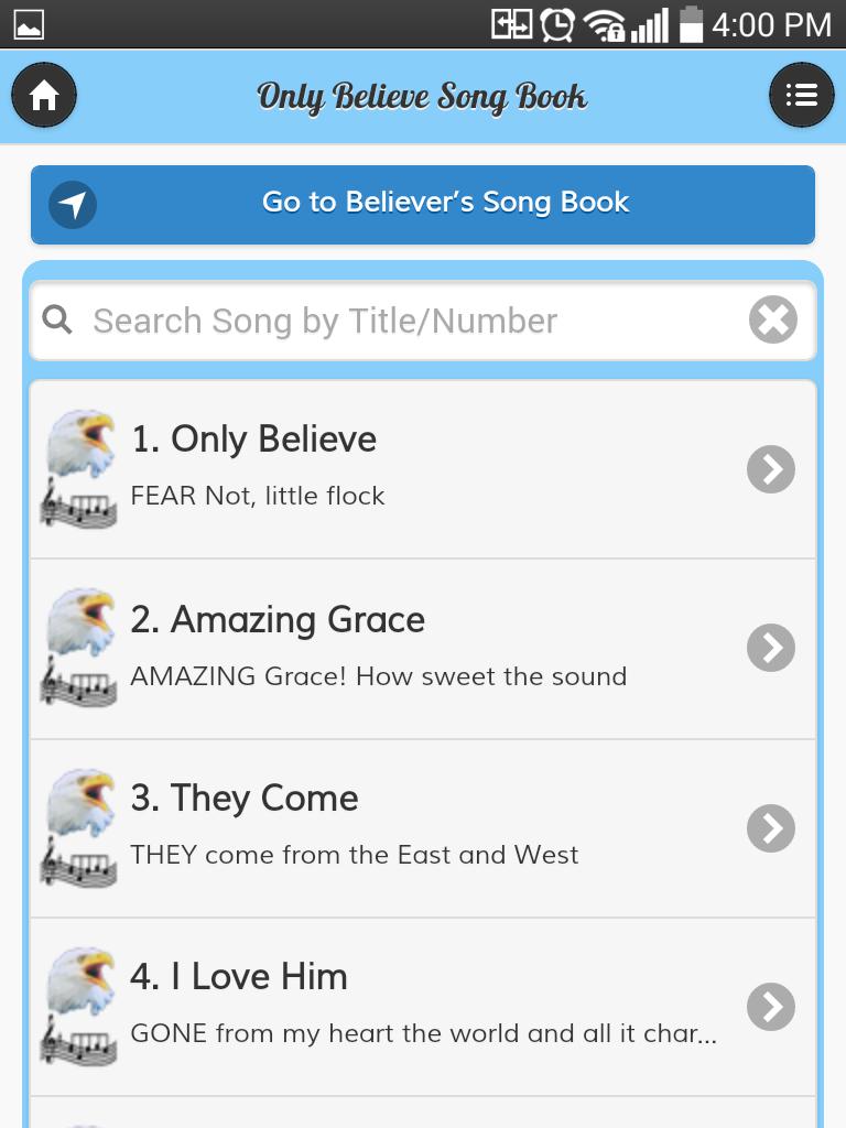 Only Believe & Believers Hymns