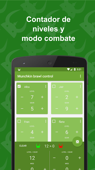 Brawl control for Munchkin