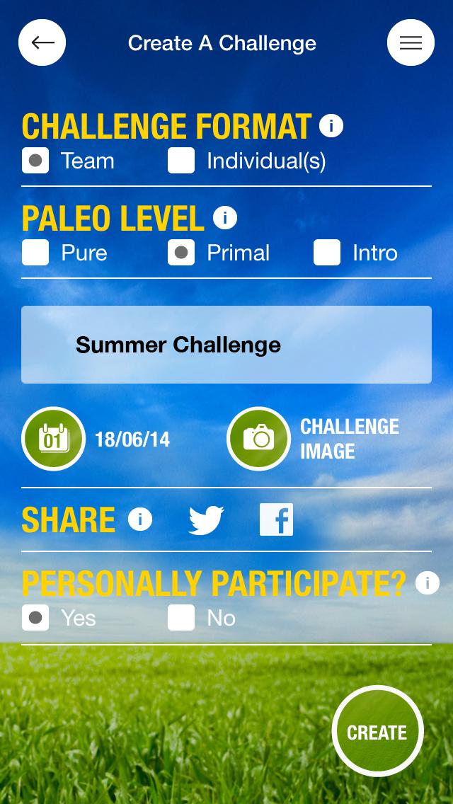 Paleo Challenge
