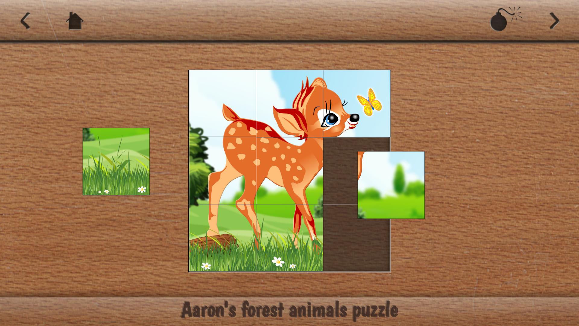 Aaron's Forest Animals Puzzle