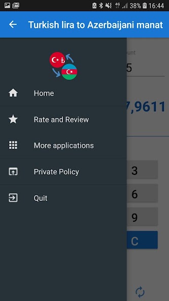 Turkish lira Azerbaijani manat