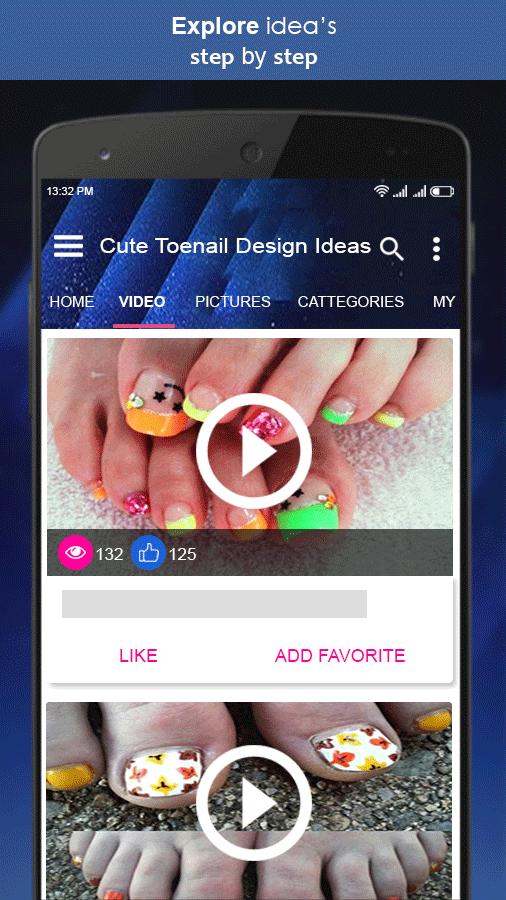Cute Toenail Design Ideas