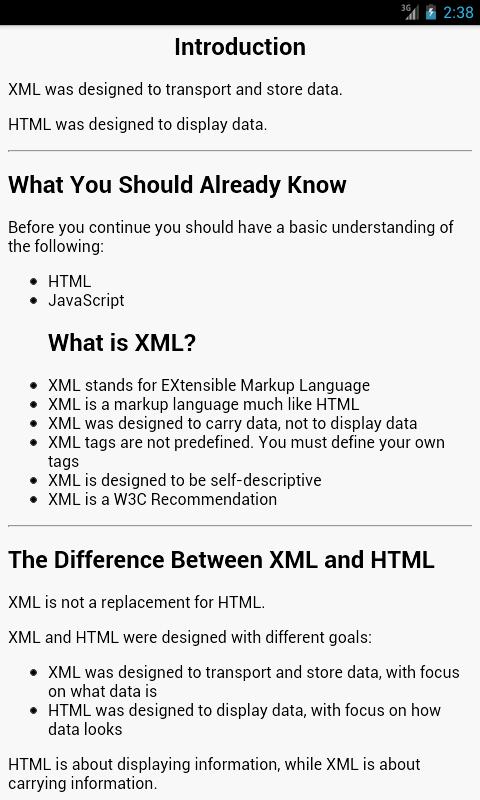 XML Tutorial