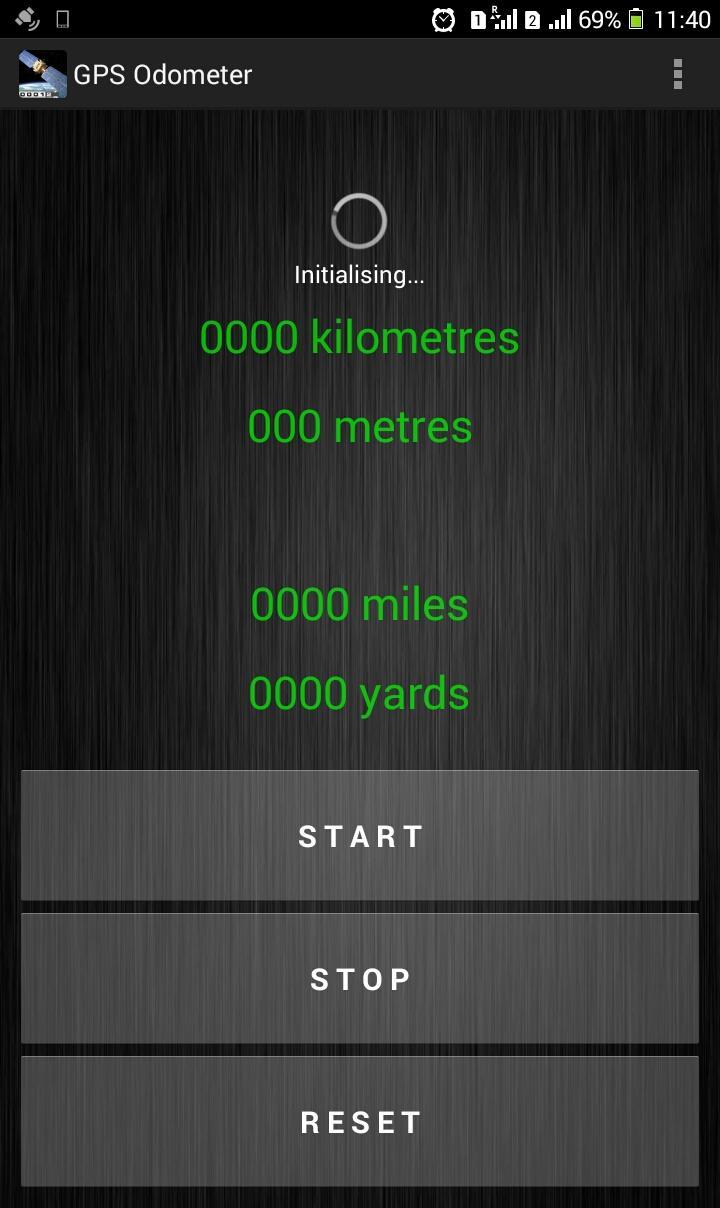 GPS Odometer App