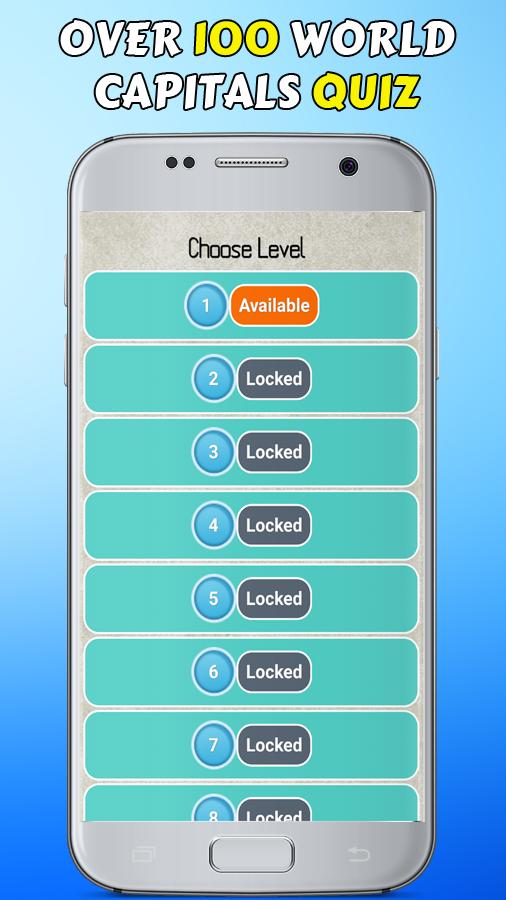 Geography Capital Cities Quiz