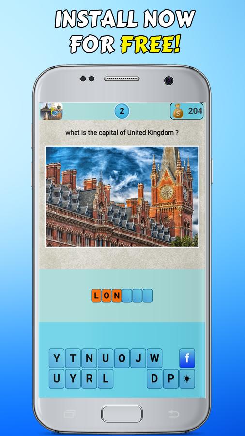 Geography Capital Cities Quiz