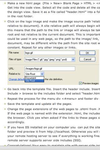 Tutorials for Dreamweaver Free
