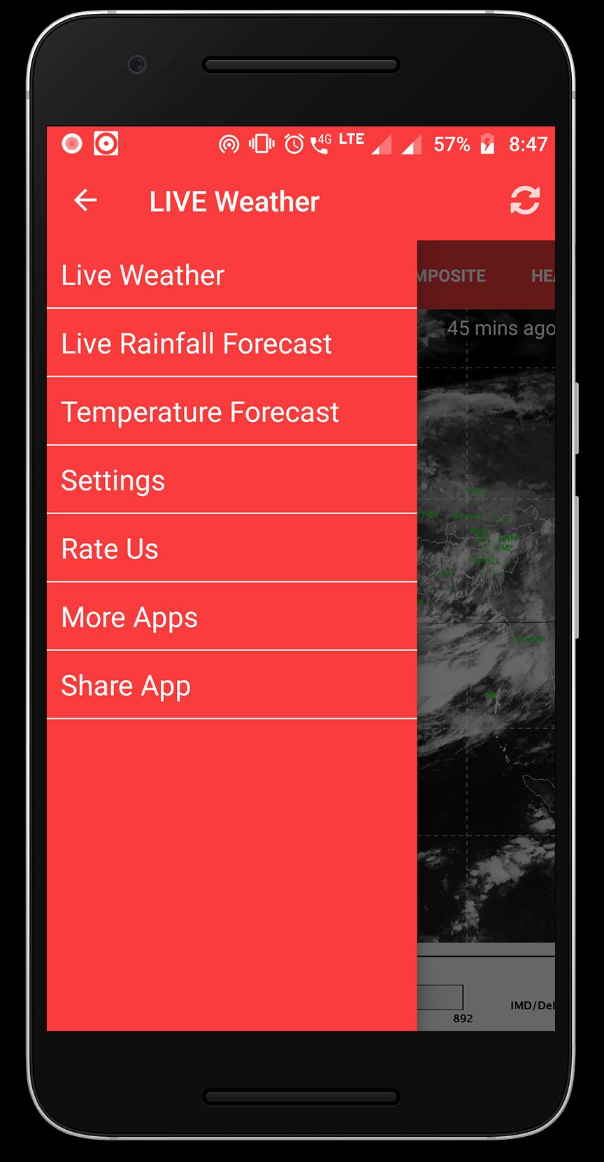 India Weather: Live Satellite