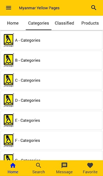 Myanmar Yellow Pages
