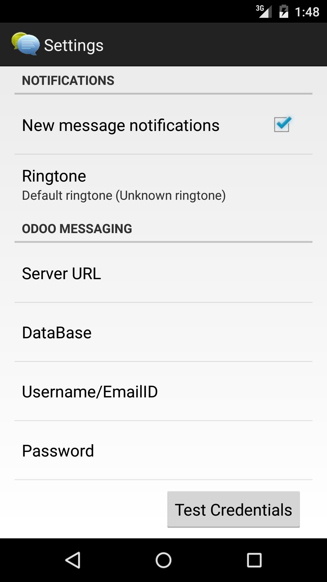 Instant Chat For Odoo