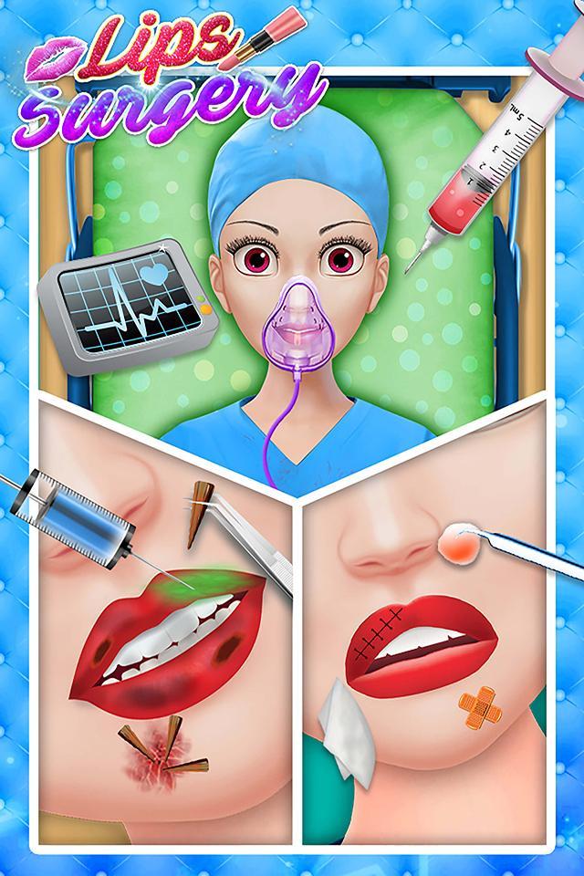 Lips Surgery & Makeover Game: Girls Makeup Games
