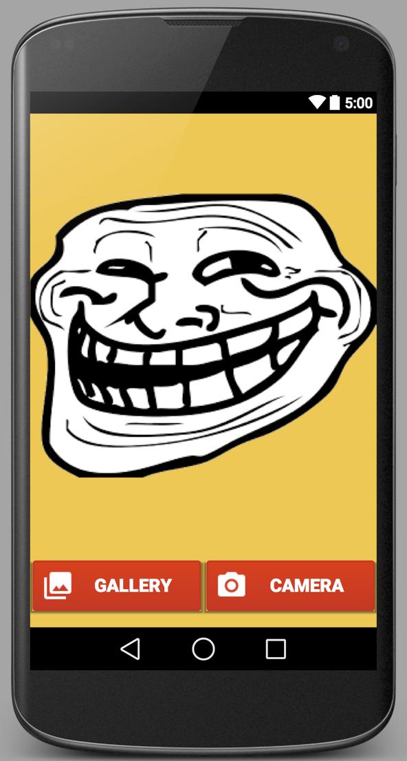 Troll Face Camera