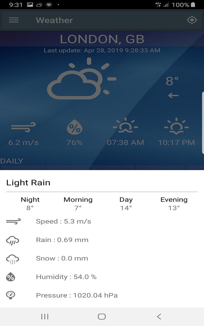 Free Weather Forecast