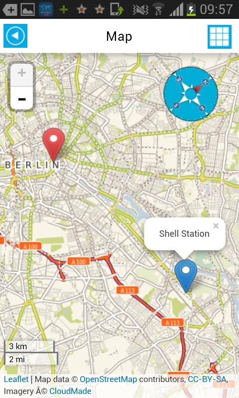 Germany Offline Road Map Guide