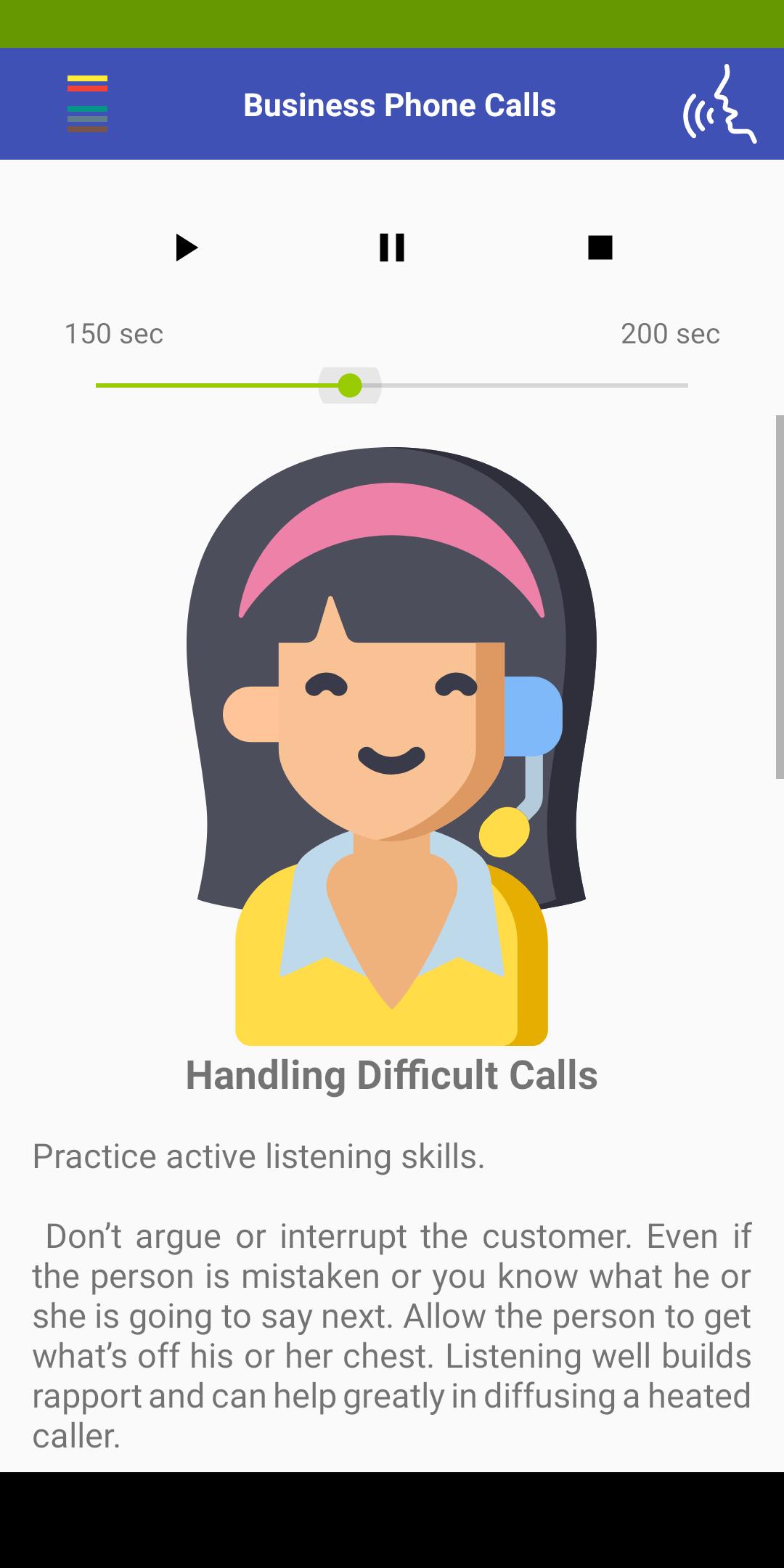 Business Phone Calls