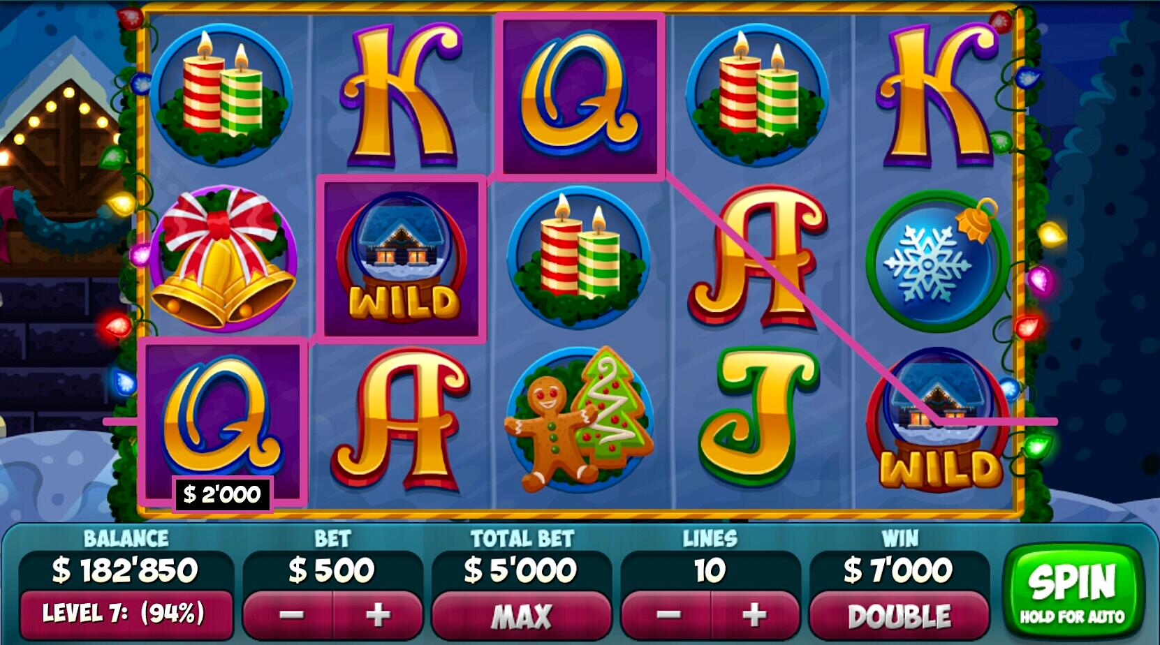 Free Super Slots - Xmas Tree!