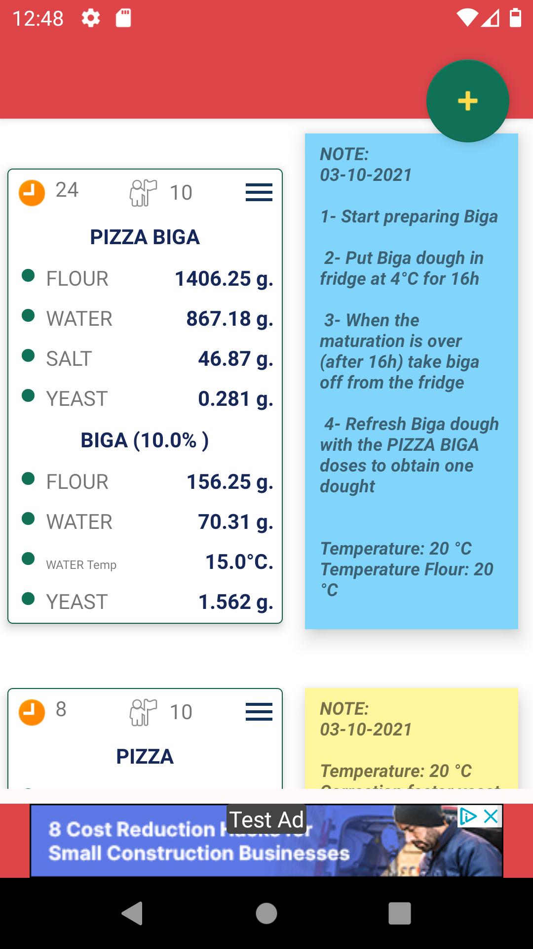 Pizzapp pizza calculator