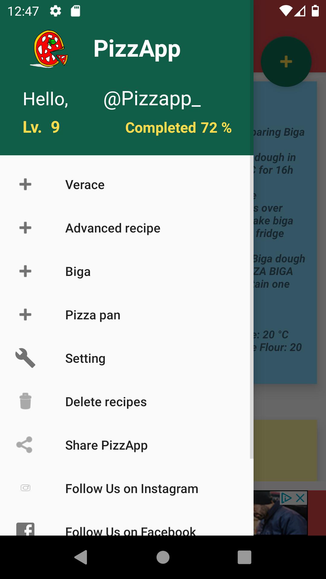 Pizzapp pizza calculator