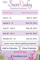 Ovulation Calculator: SureBaby