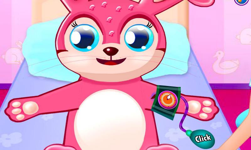 Easter Doctor Rabbit Caring