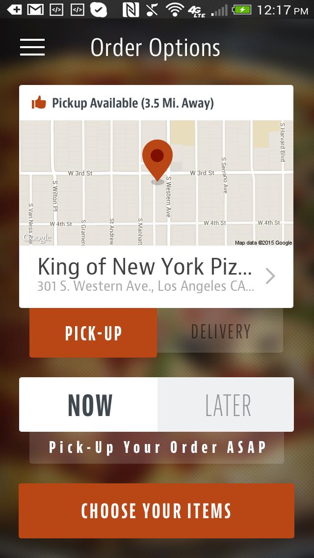 King of New York Pizzeria