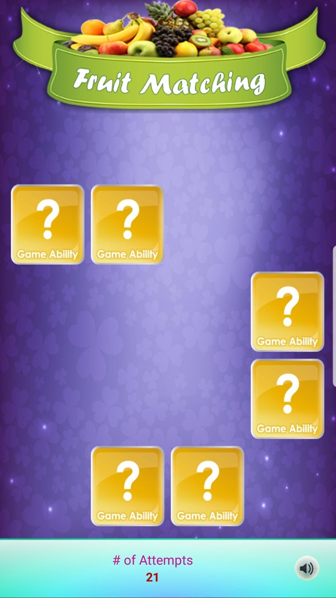 Matching Madness - Fruits