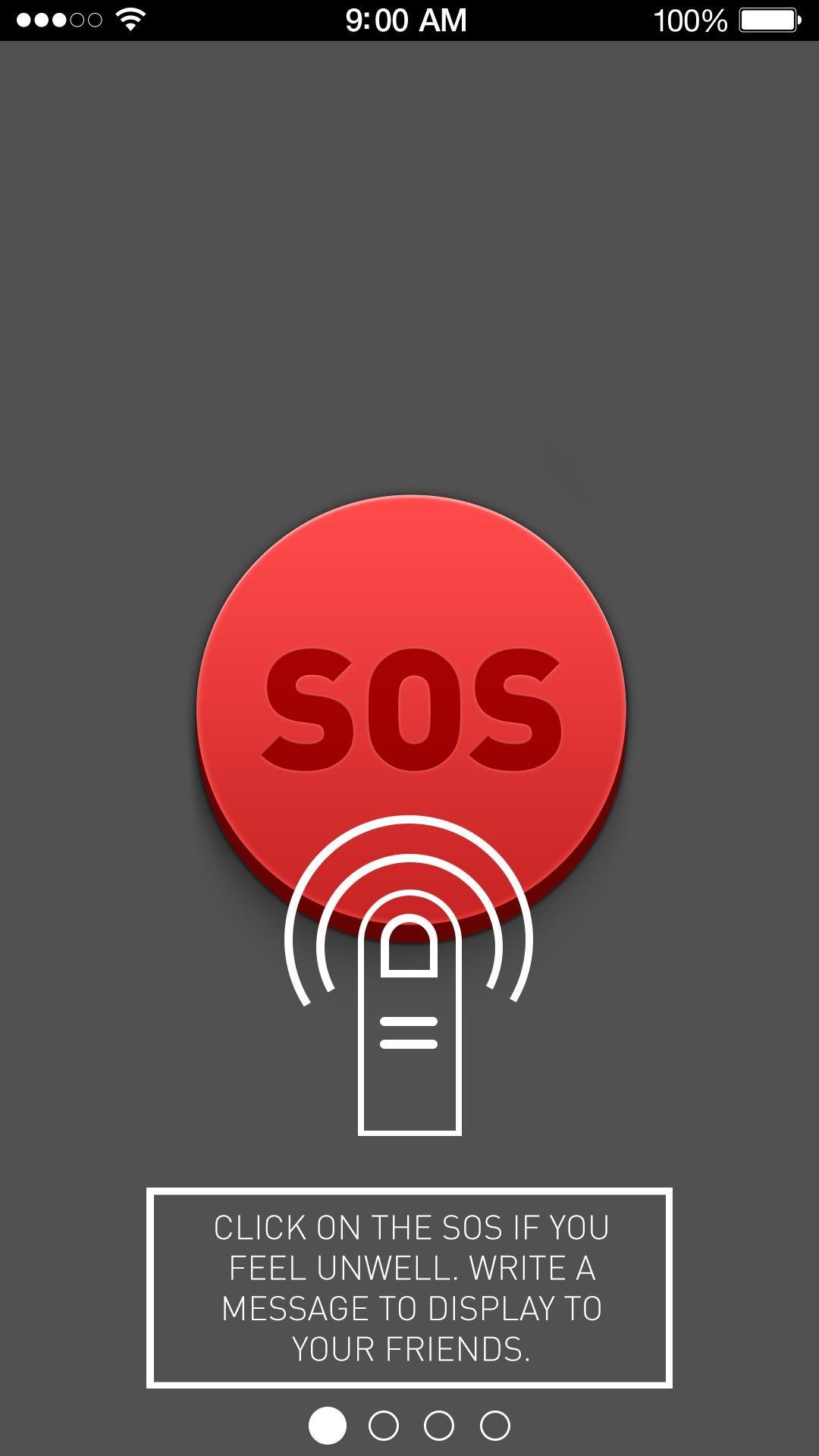 SOS button
