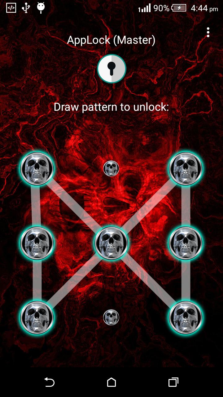 App Lock Master :Theme Skull