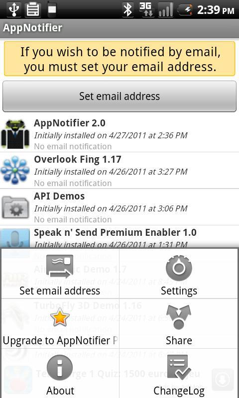 AppNotifier - Protect Yourself