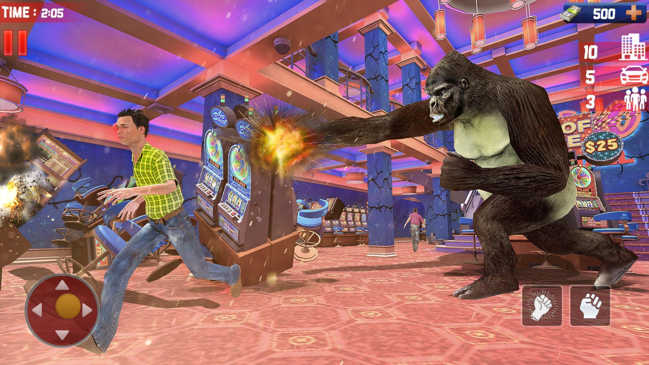 Angry Gorilla Casino City Rampage Simulator