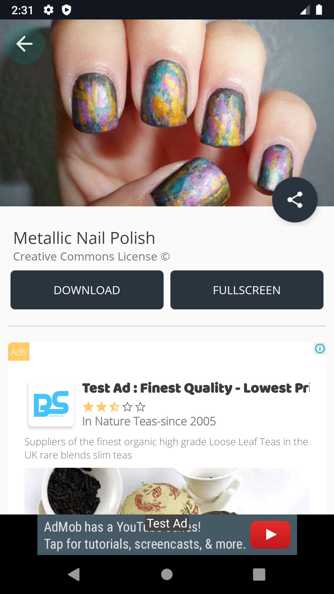 Metallic Nail Polish