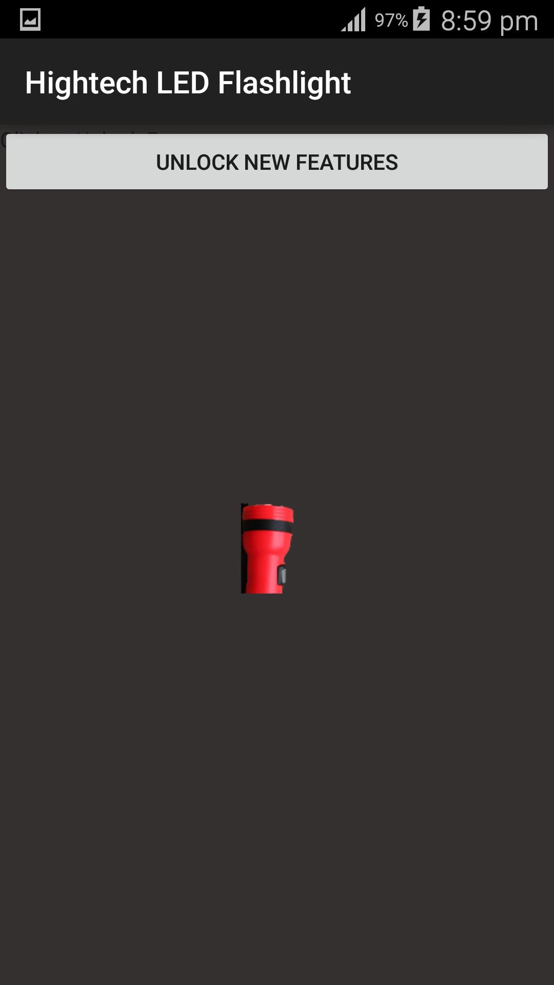 High Tech LED Flashlight