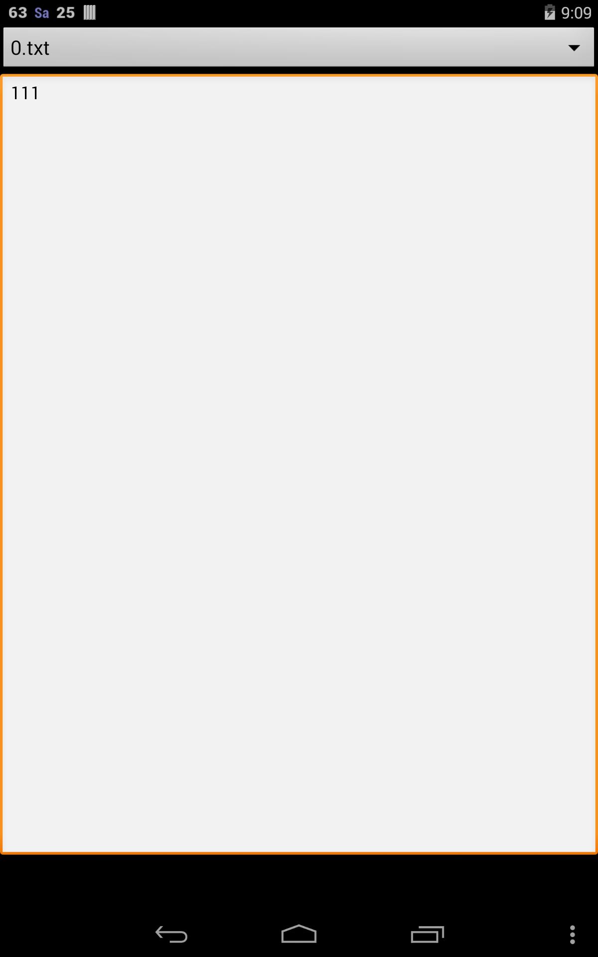 SD autosave text editor