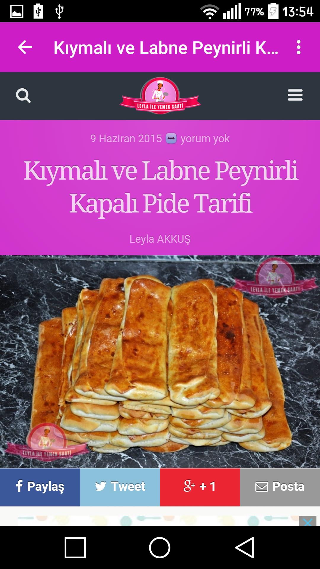 Leyla ile Yemek Saati