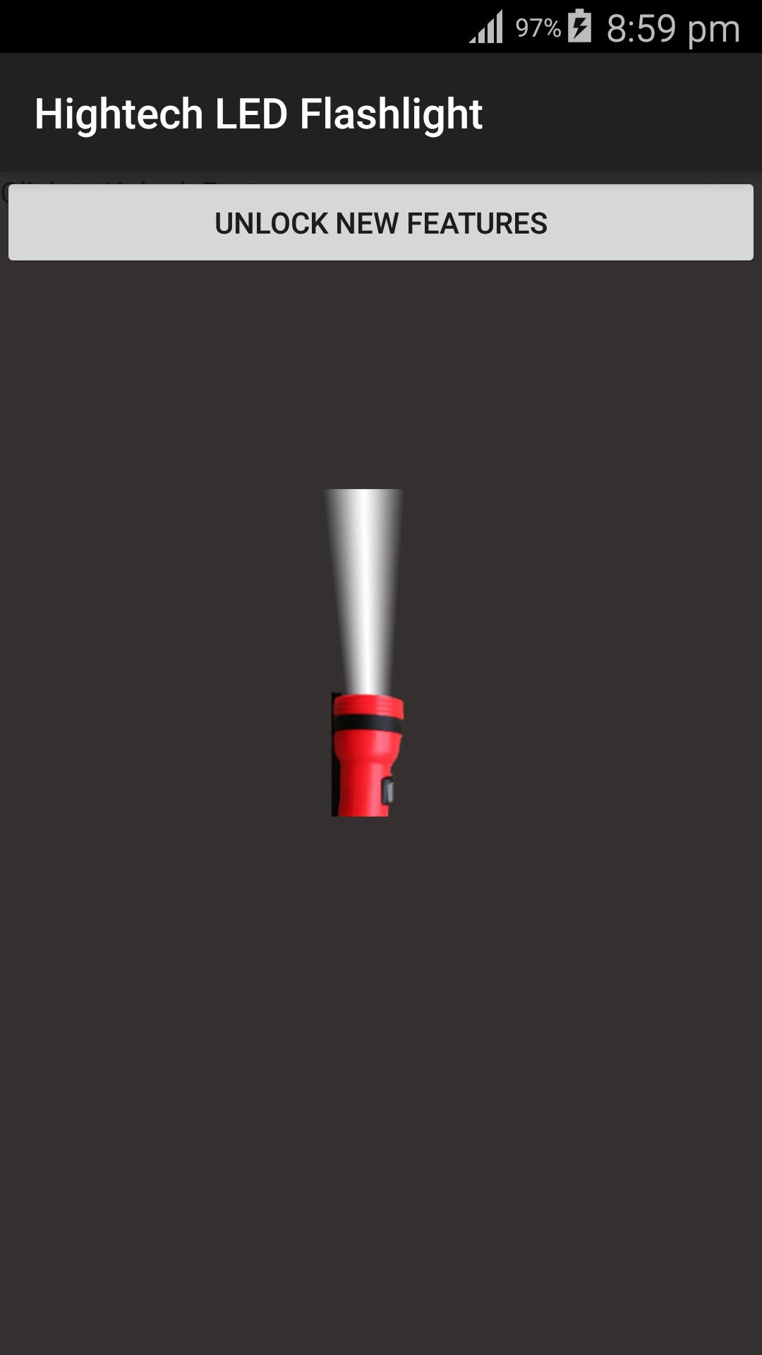 High Tech LED Flashlight