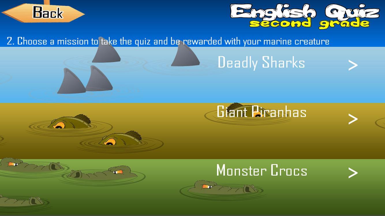 English Quiz For Second Grade